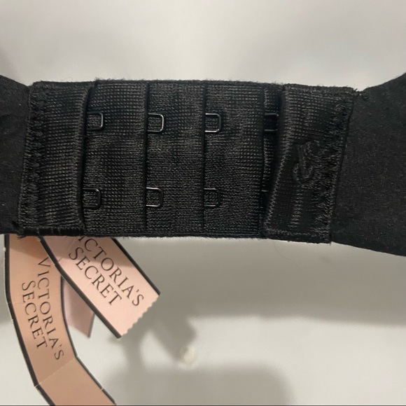 NWT Victoria Secret Body any Victoria Black Smooth Lined a Demi Bra Size 34DD - Picture 8 of 12